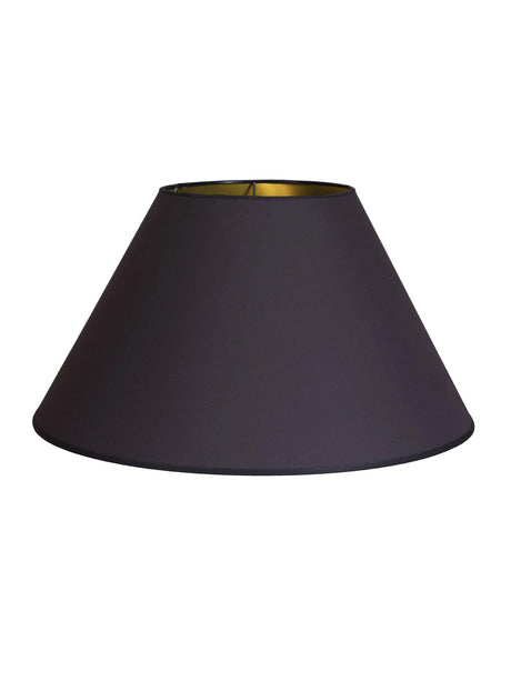 Empire Lampskärm – Svart/Guld 50 cm
