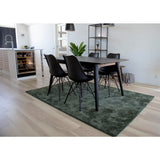 House Nordic, Oslo Matstol PU-läder Svart – set om 2