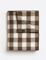 Himla, Bettyhill Tablecloth Chocolate 150x150 cm