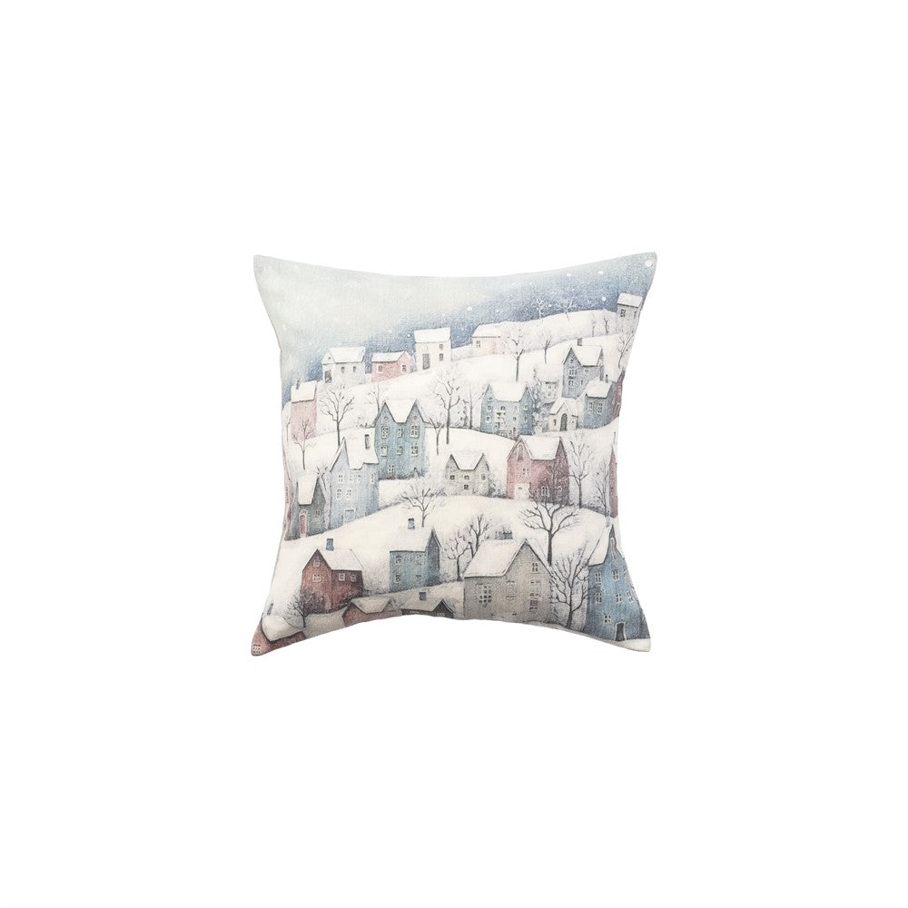 Mogihome, Village kuddfodral 45 × 45 cm – 4-pack