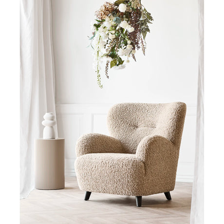 House Nordic, Lunaro Loungefåtölj Ljusbrun