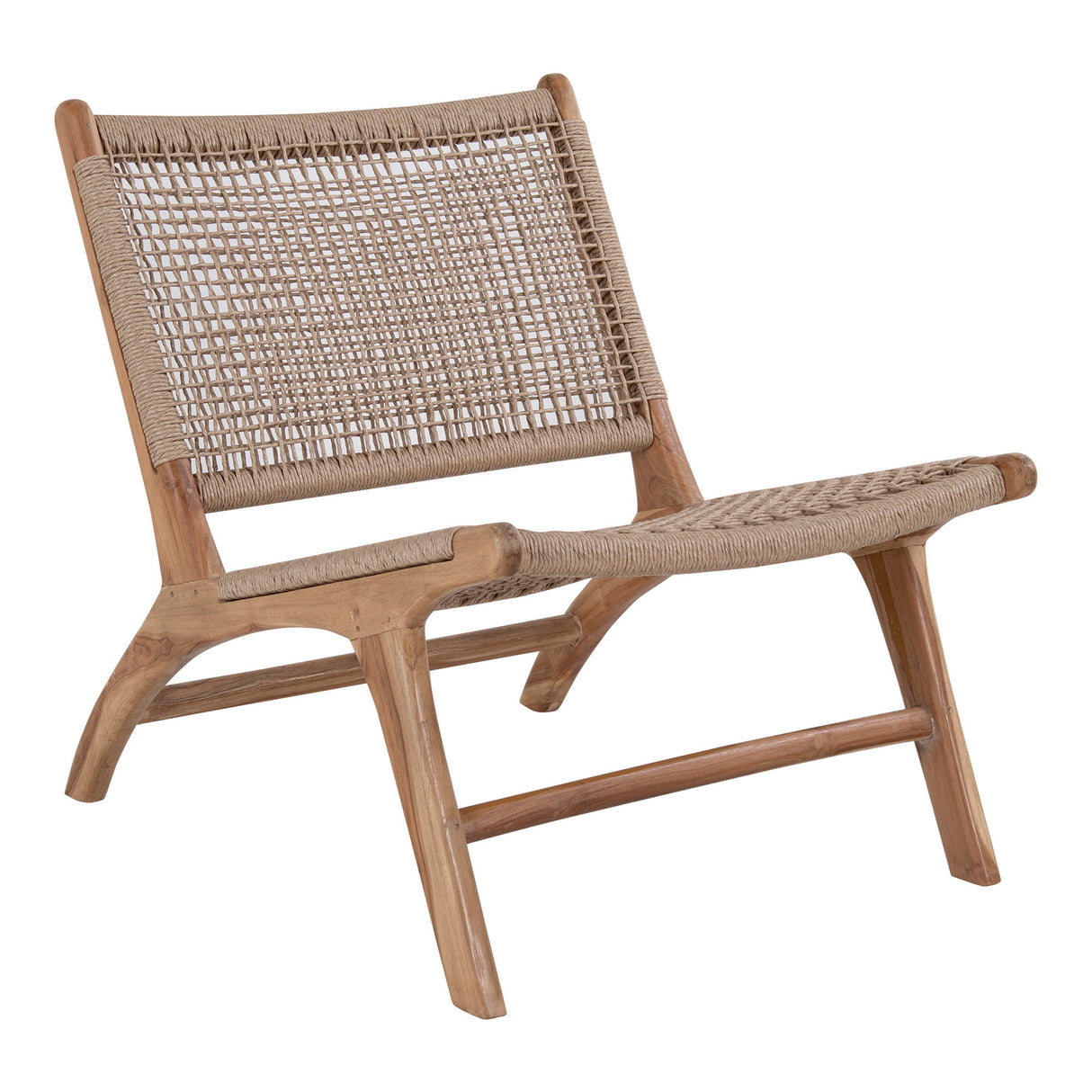 House Nordic, Derby stol – natur, med ben i teak