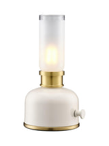 Frida Bordslampa – Beige 11x22 cm