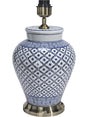 Fang Hong Lampfot – Blå 38 cm