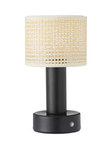 Tiara bordslampa Laddbar svart