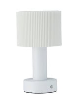 Tiara Bordslampa – Laddbar vit 24 cm