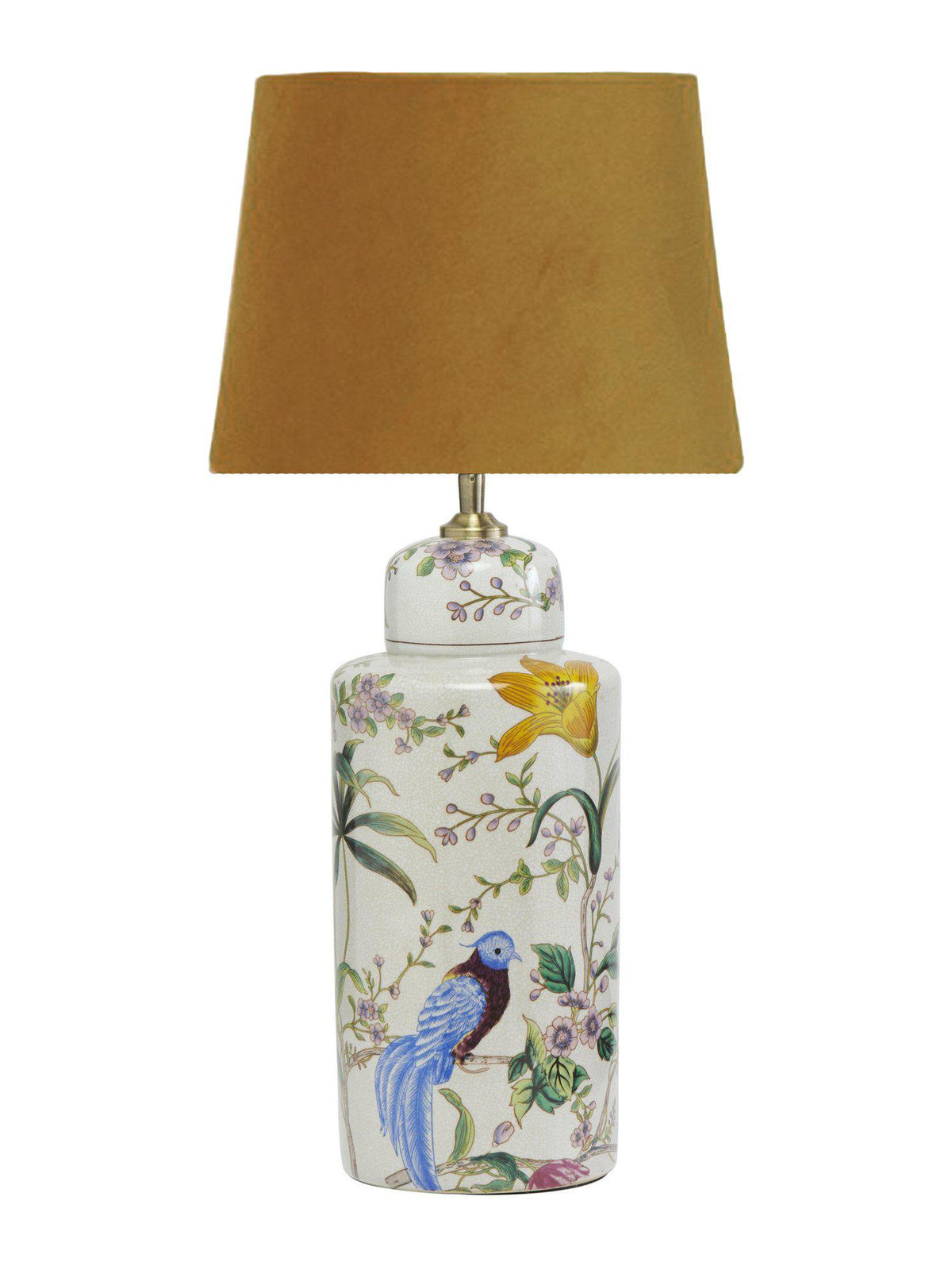 Li Na Bordslampa – Ockra keramik 63 cm