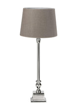Linné Bordslampa – med lampskärm linne 62 cm