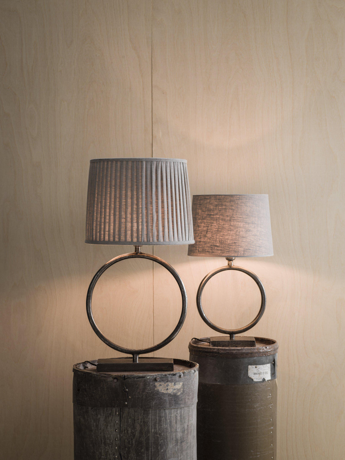 Circle Lampfot – Råmässing 54 cm