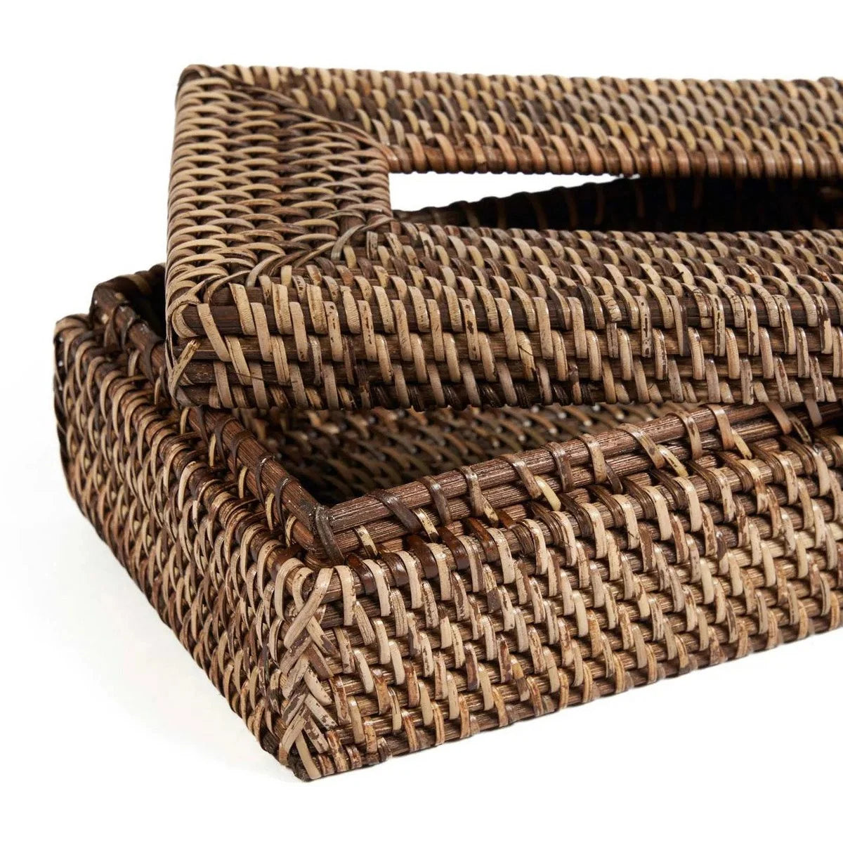 Bazar bizar, Rattan Classic näsduksbox – Natur