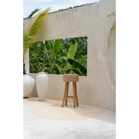 Bazar Bizar, Raffia barstol – Natur
