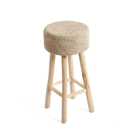 Bazar Bizar, Raffia barstol – Natur