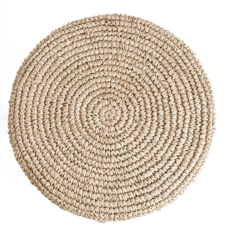 Bazar Bizar, Raffia barstol – Natur
