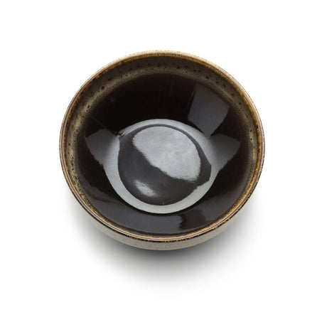 Bazar Bizar, Kyoto låg skål – Dark Brown Mud M