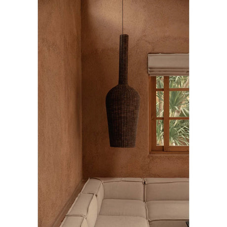 Bazar Bizar, Amphora taklampa – Mörk valnöt XXL