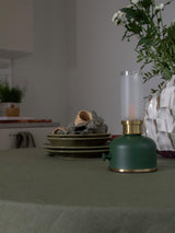 Frida Bordslampa – Mörkgrön 11x22 cm