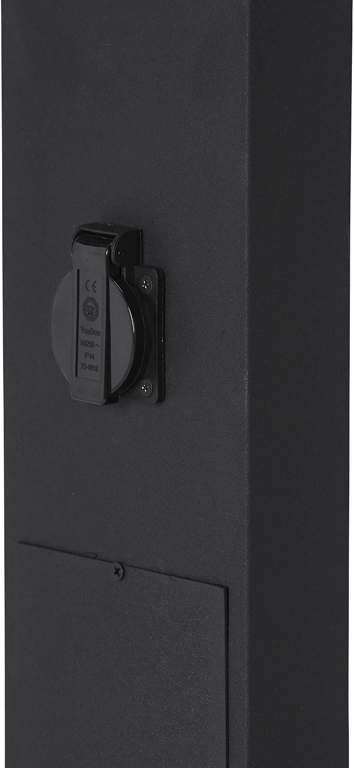 Luton Stolpbelysning – 230VIP44 svart 100 cm