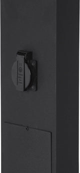Luton Stolpbelysning – 230VIP44 svart 100 cm