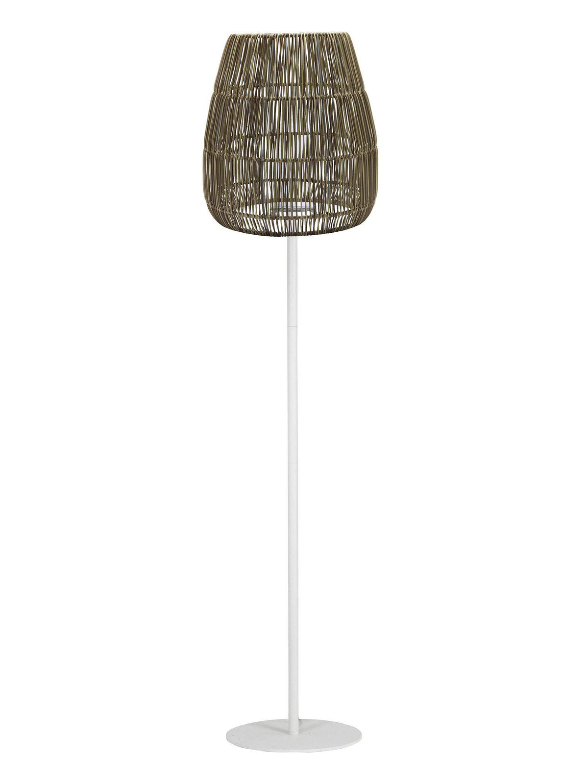 Agnar Saigon Outdoor – Vit golvlampa natur 154 cm