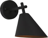 Nils Fasadlampa – 230V IP44 svart 33 cm