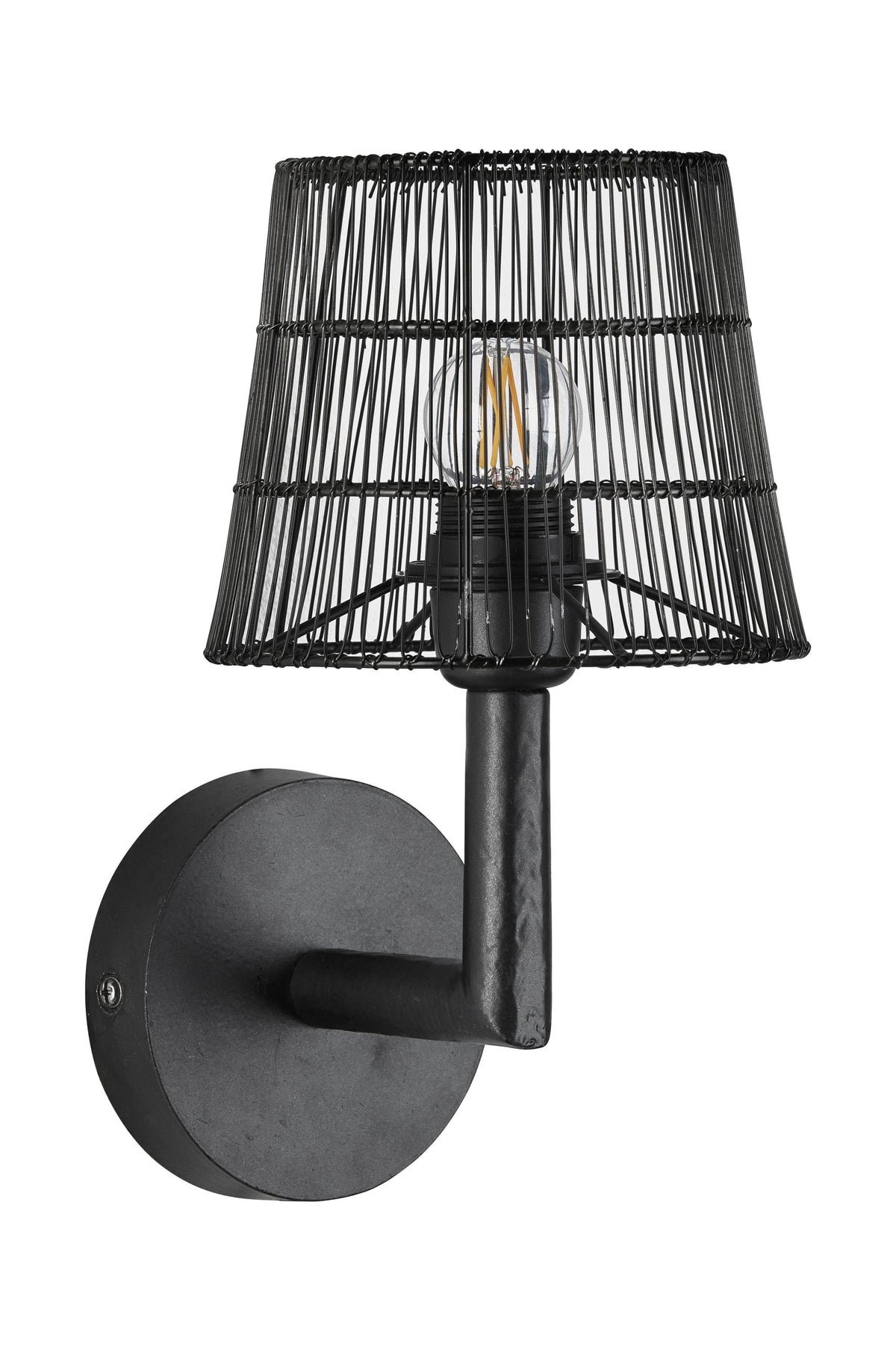 Columbus Vägglampa – Industrigrå 22 cm