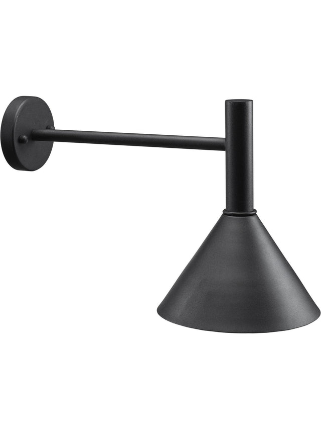 Tripp Fasadlampa – 230V IP44 svart 50 cm