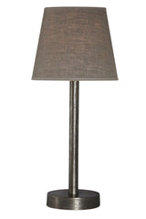Columbus Lampfot – Råsilver 35 cm