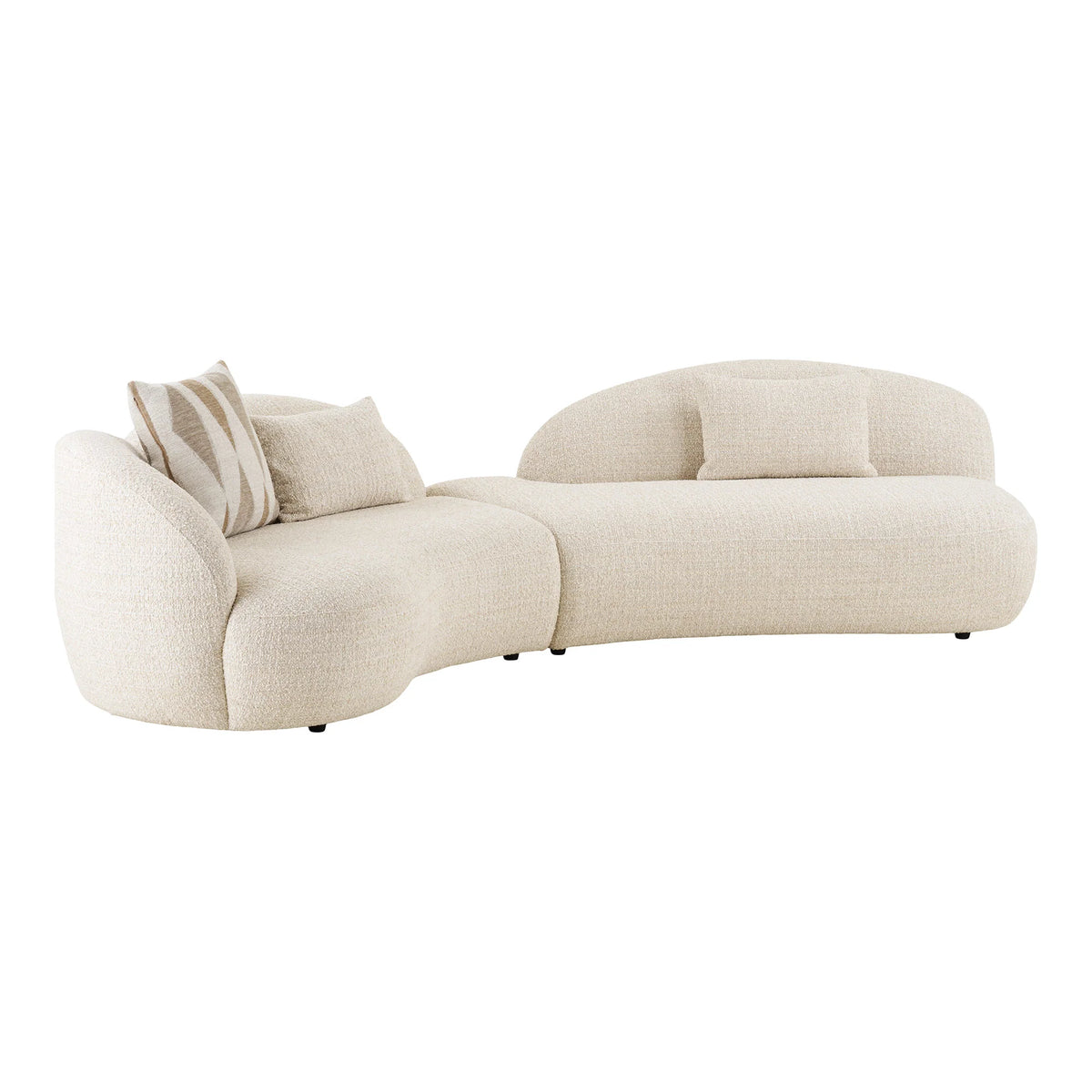 House Nordic, Amol Soffa Sand med 3 Kuddar