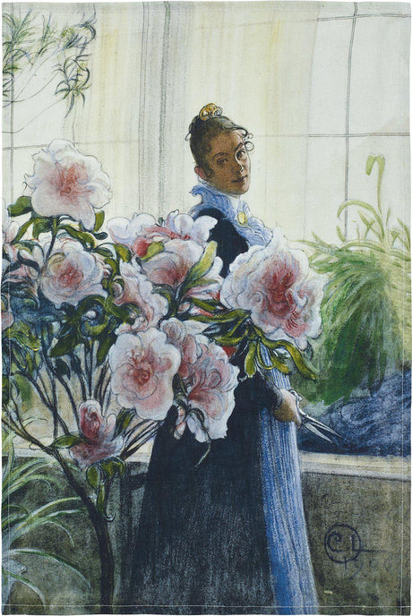 Azalea Kökshandduk Lin 50x70cm