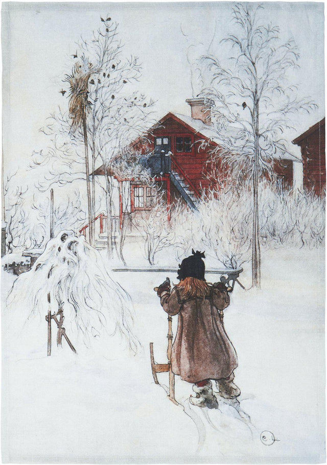 Gården Kökshandduk Grå 50x70cm