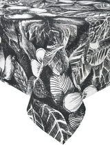 Sonia Duk Svartvit 140x250cm