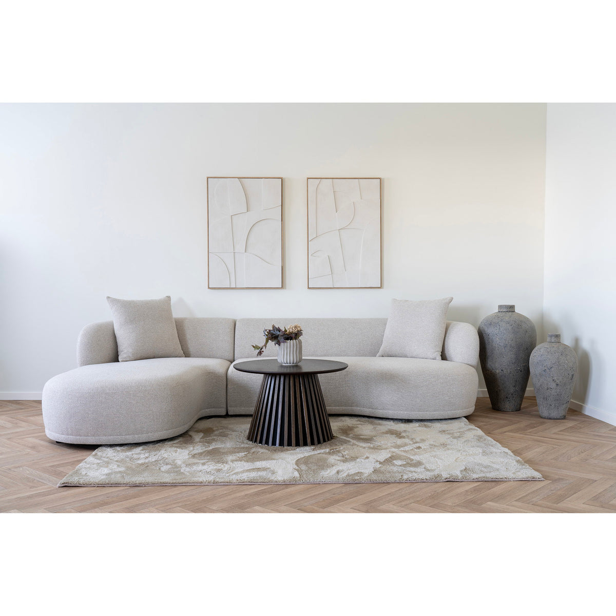 House Nordic, Kingston Loungesoffa Vänster Natur