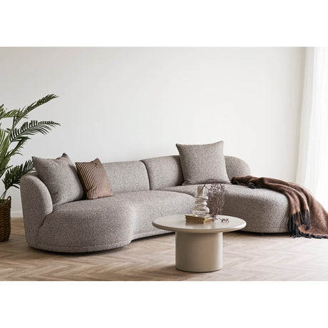 House Nordic, Kingston Loungesoffa Höger Brun