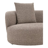 House Nordic, Kingston Loungesoffa Höger Brun