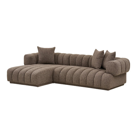 House Nordic, Aurora Loungesoffa Vänster Brun
