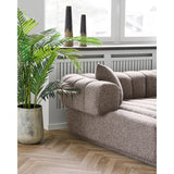 House Nordic, Aurora Loungesoffa Vänster Brun