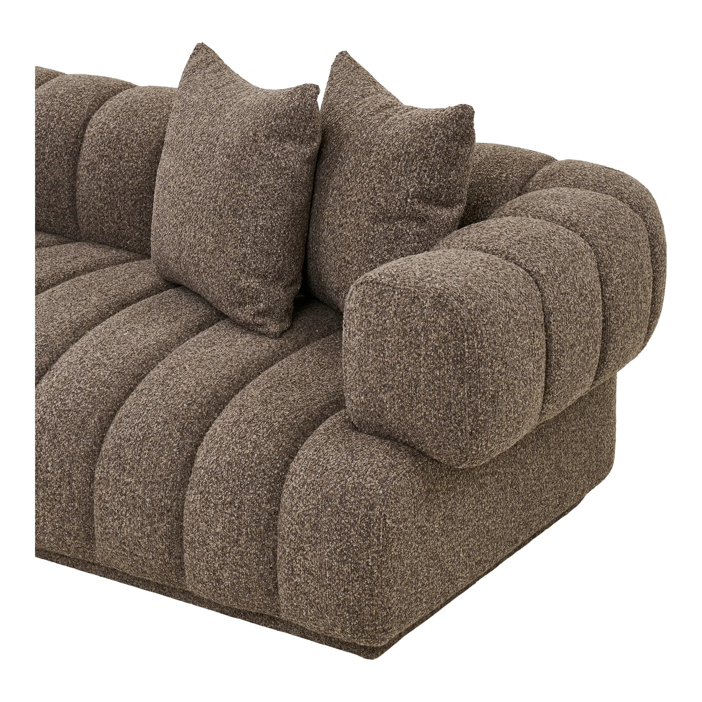 House Nordic, Aurora Loungesoffa Vänster Brun