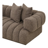 House Nordic, Aurora Loungesoffa Vänster Brun