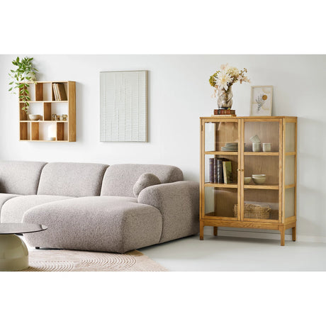 House Nordic, Clyde Loungesoffa Höger Stengrå