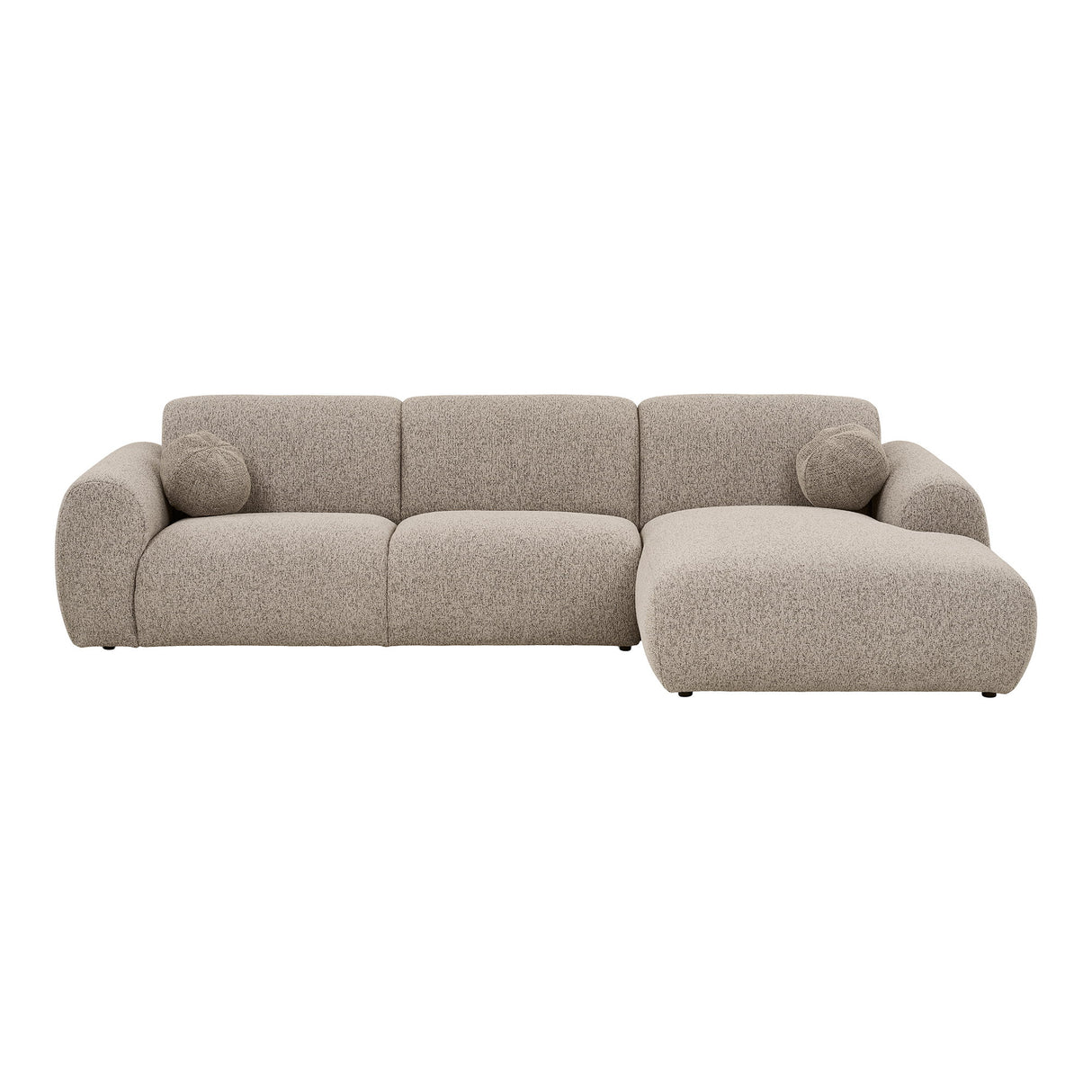 House Nordic, Clyde Loungesoffa Höger Stengrå