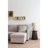 House Nordic, Belfast Bäddsoffa med Schäslong Mörk Sand