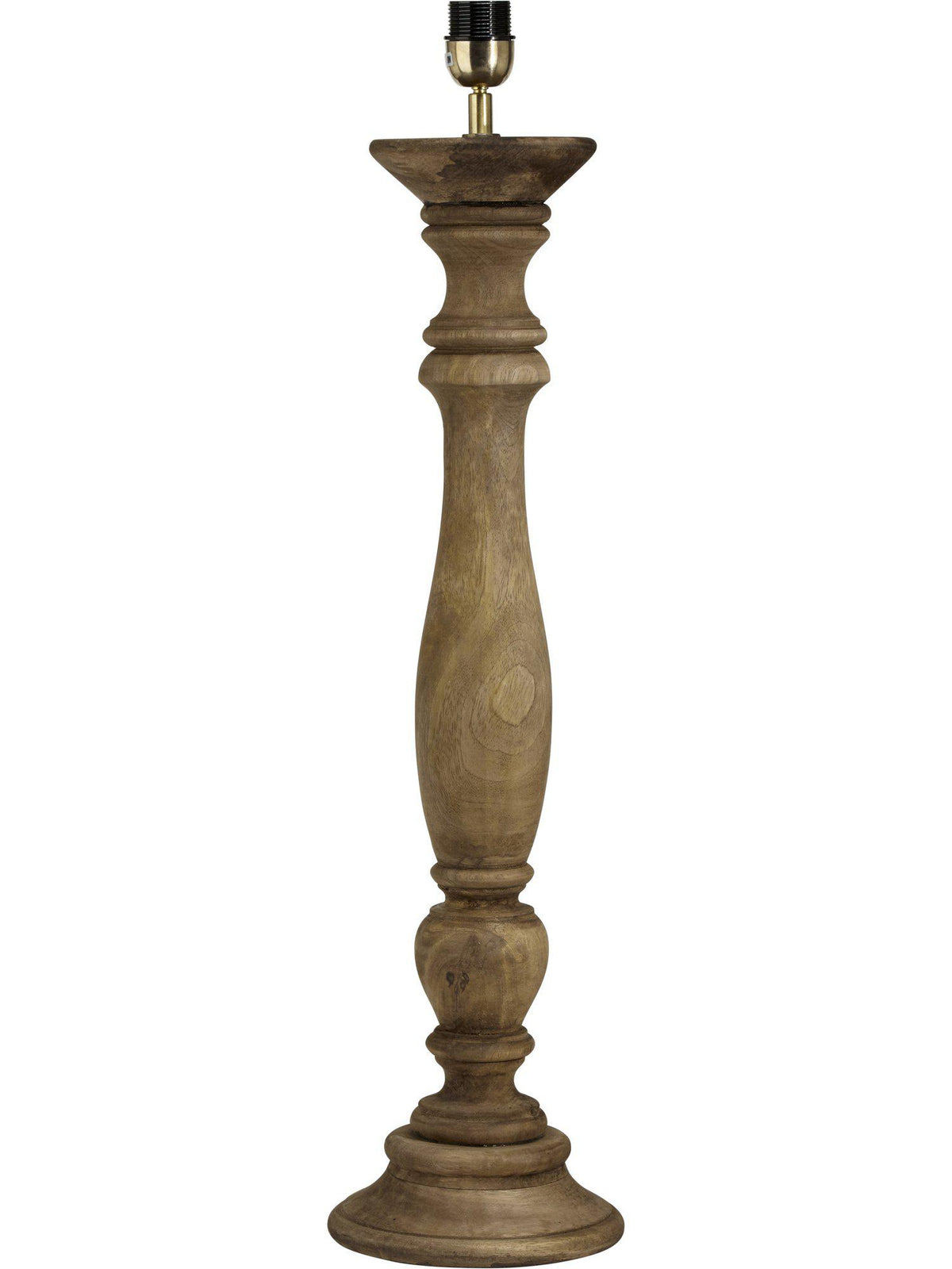 Lodge Lampfot – Aged brun 78 cm