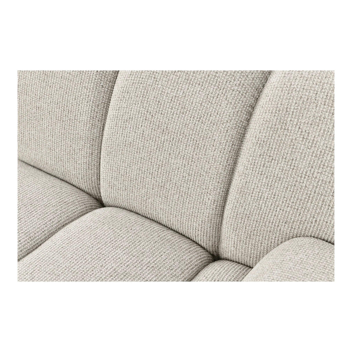 House Nordic, Taza 3,5-sits Modulsoffa med Puff Höger Sand