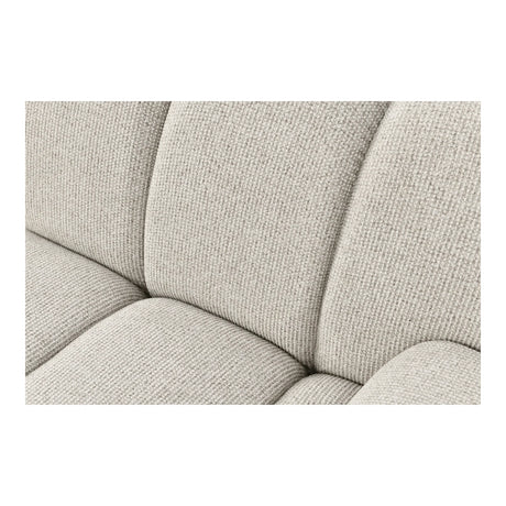 House Nordic, Taza 3,5-sits Modulsoffa med Puff Höger Sand
