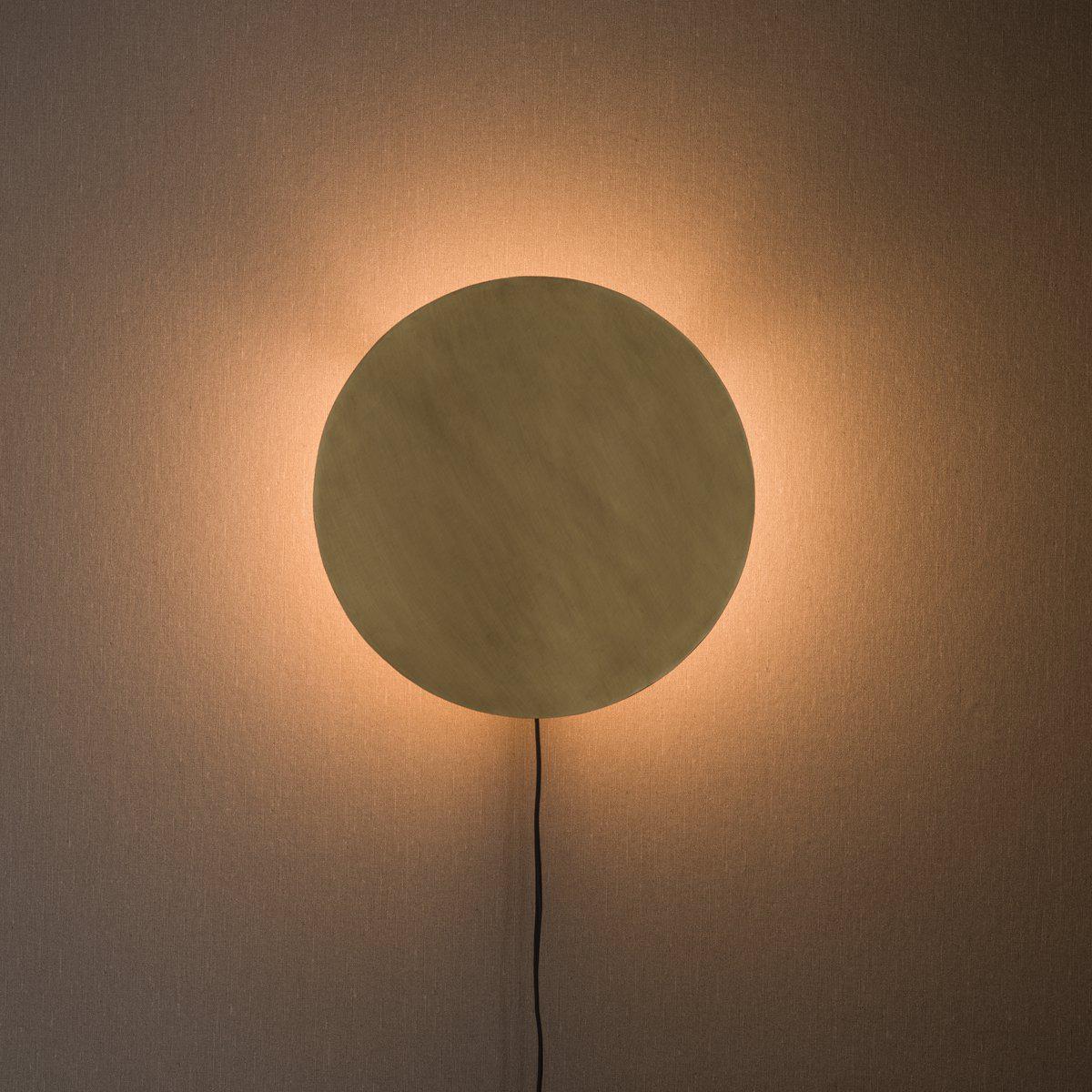 Fullmoon Vägglampa – Pale silver 25 cm