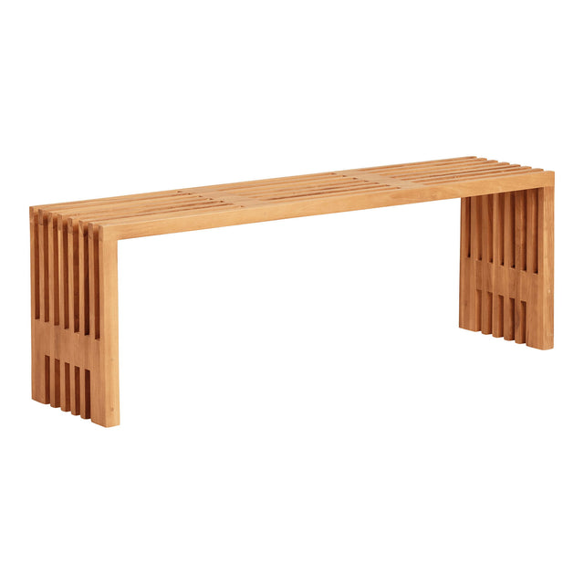 House Nordic, Benidorm Bänk Teak Natur 140 cm