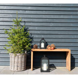 House Nordic, Benidorm Bänk Teak Natur 90 cm
