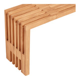 House Nordic, Benidorm Bänk Teak Natur 90 cm