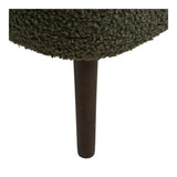 House Nordic, Harlow Bänk med Förvaring Teddy Grön 95 cm