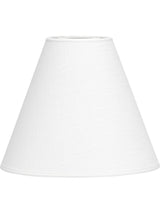 Toppringskärm E14 – Classico vit 15 cm